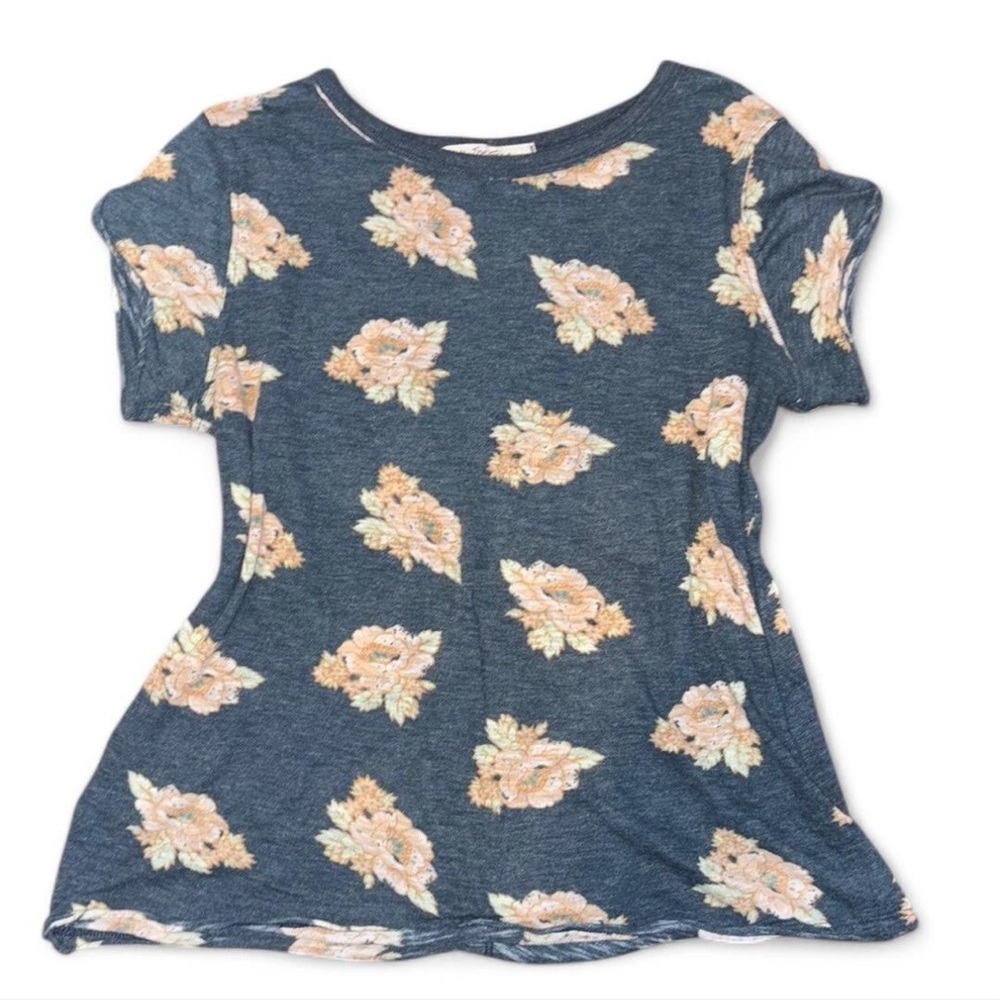 Small Blue/Grey Short Sleeve Shirt (We the Free)